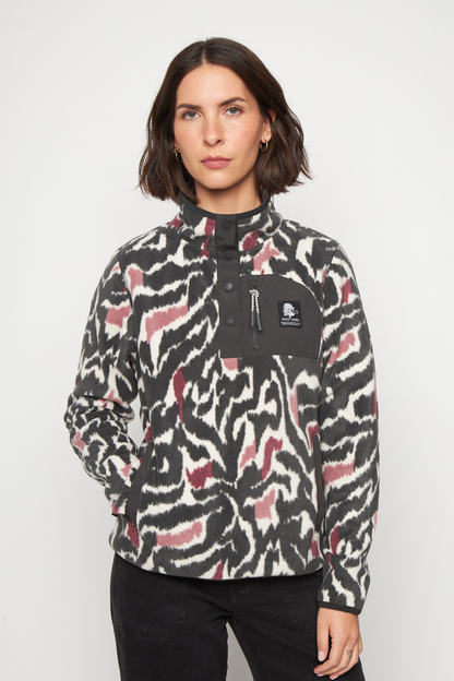 Polar Lava Woman Reciclado Print Negro Mujer