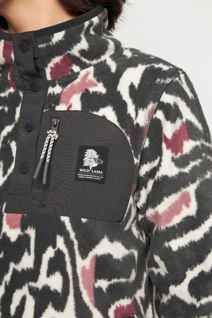 Polar Lava Woman Reciclado Print Negro Mujer