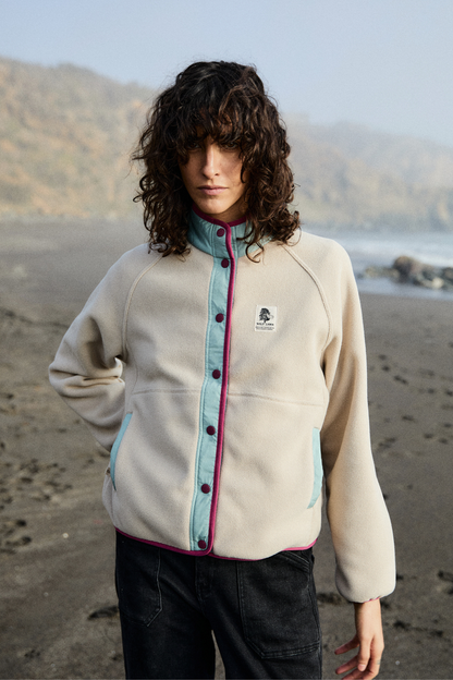 Polar Ochi Reciclado Beige Mujer