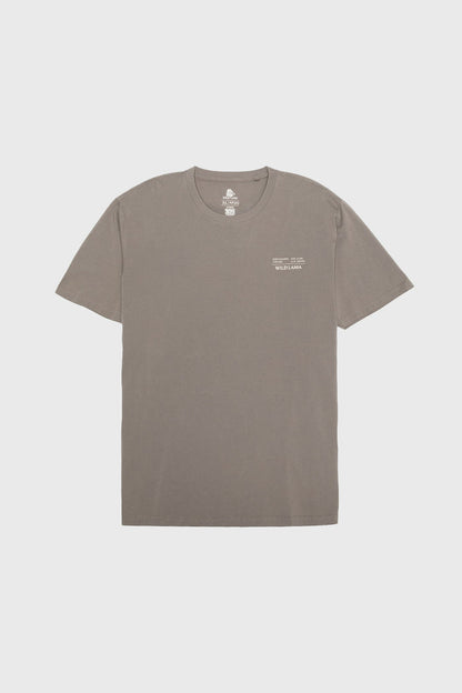 Polera Alerce Milenario Orgánica Café Hombre