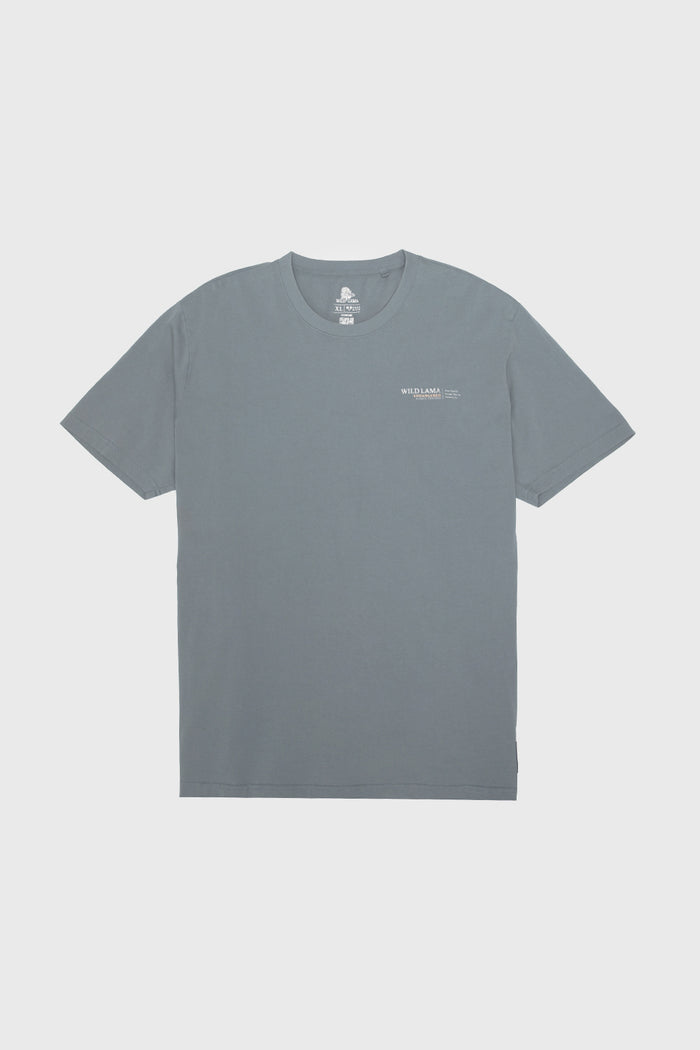 Polera Alerce Milenario Orgánica Verde Hombre