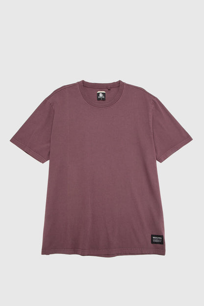 Polera Bat Orgánica Burdeo Hombre