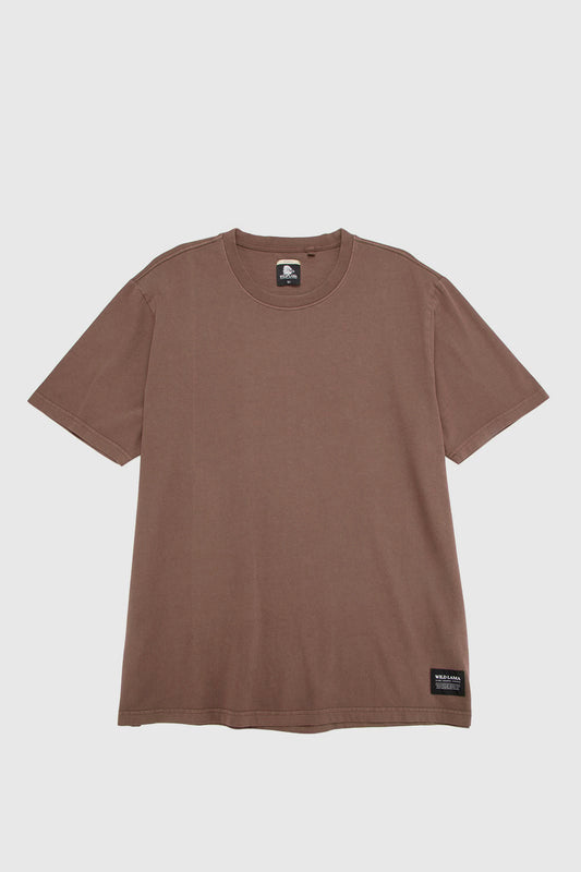 Polera Bat Orgánica Café Hombre