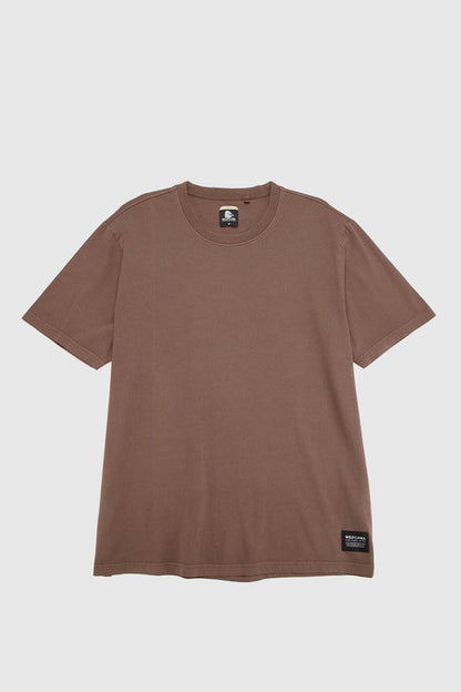 Polera Bat Orgánica Café Hombre