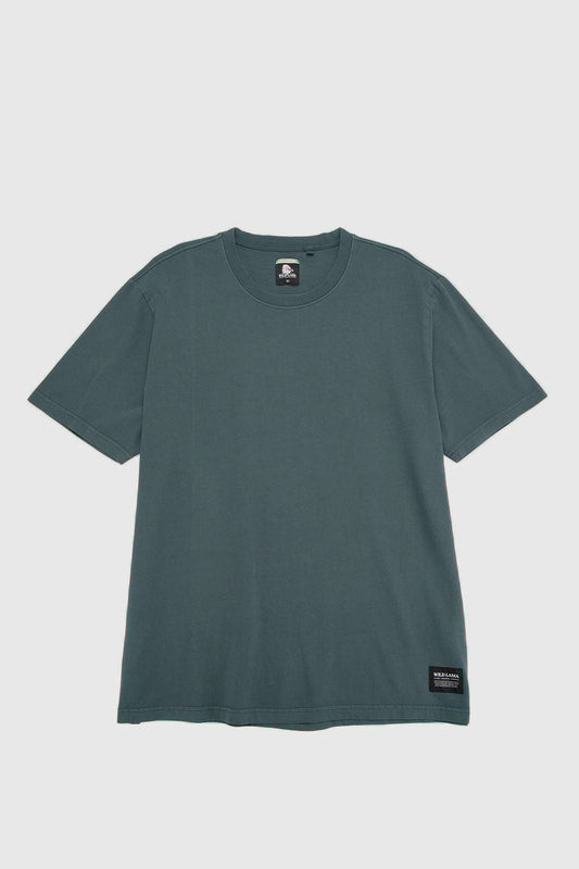 Polera Bat Orgánica Petróleo Hombre