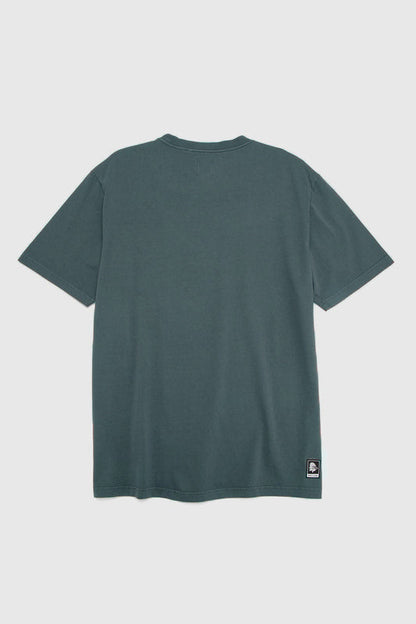 Polera Bat Orgánica Petróleo Hombre