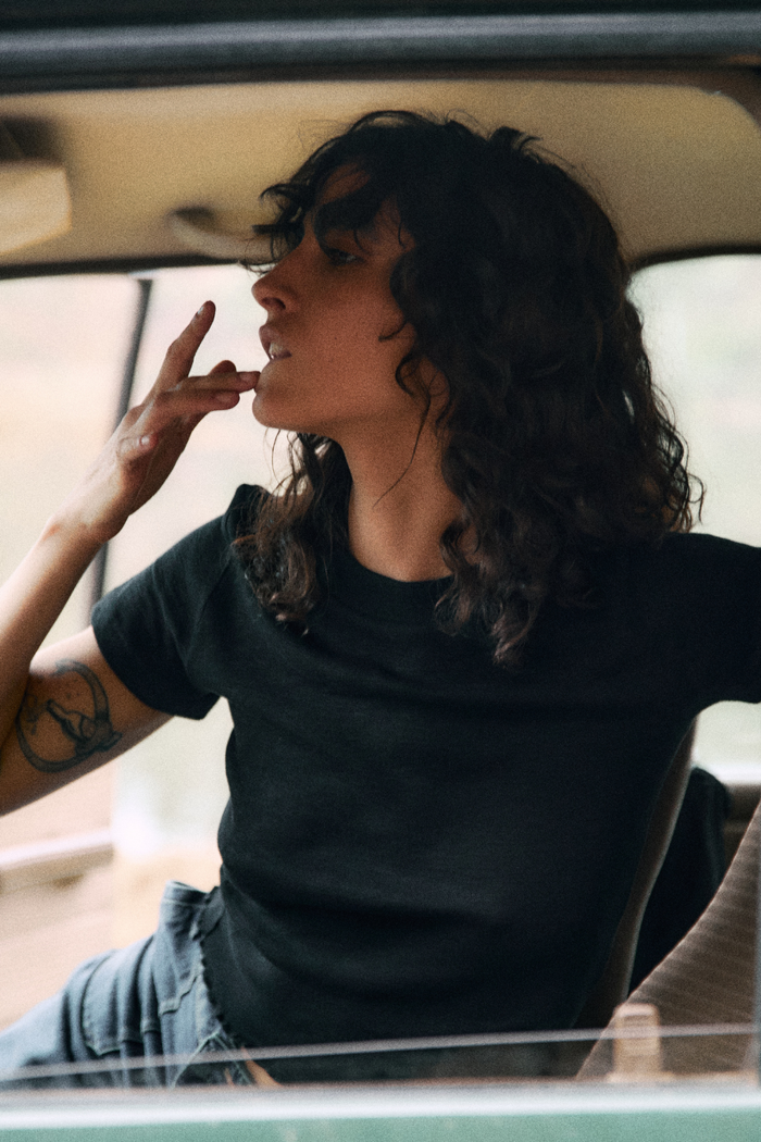 Polera Hilia Orgánica Negro Mujer