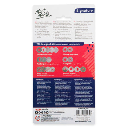 Polymer Clay Extruder Signature 22pc