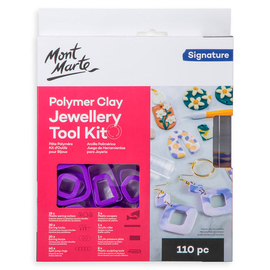 Polymer Clay Jewellery Making Kit 110pc Signature