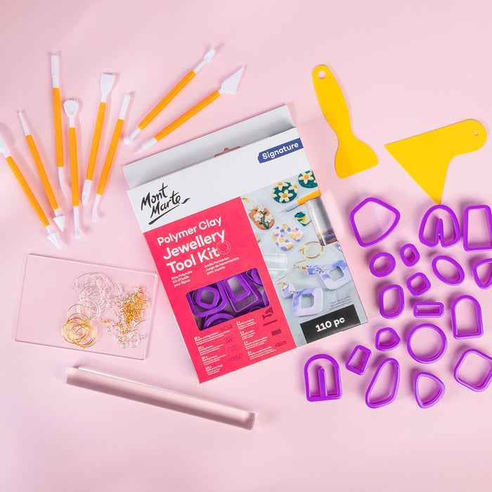 Polymer Clay Jewellery Making Kit 110pc Signature
