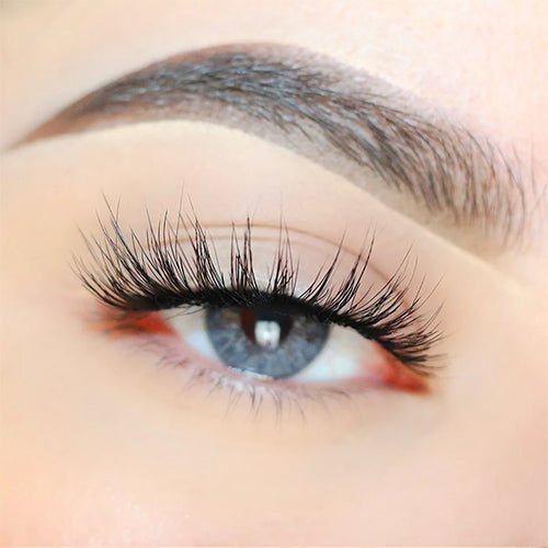 Posh Mellow Bare Naturelle 100% 3D Tapered Human Hair Eyelashes - ikatehouse