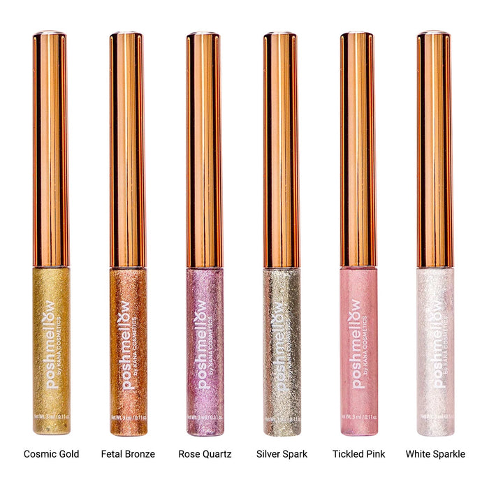 Posh Mellow Glitter & Glow Liquid Glitter Eyeliner 0.11oz/ 3ml - ikatehouse