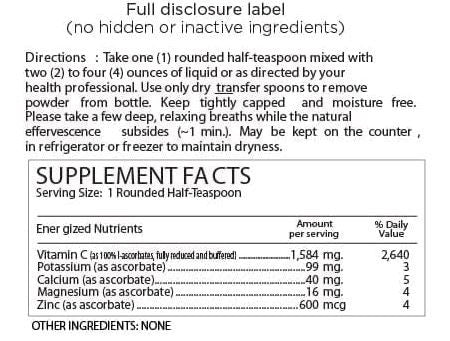 Potent C Guard Powder by PERQUE 8 oz