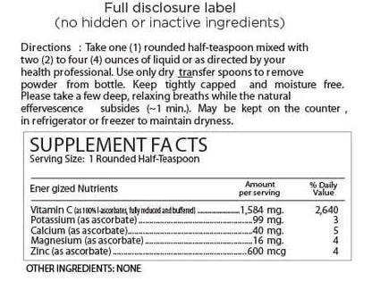 Potent C Guard Powder by PERQUE 8 oz