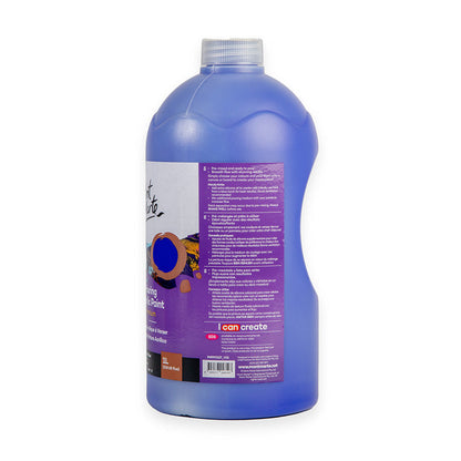 Pouring Acrylic Paint Premium 1L (33.8 US fl.oz) Bottle - Ultramarine Blue