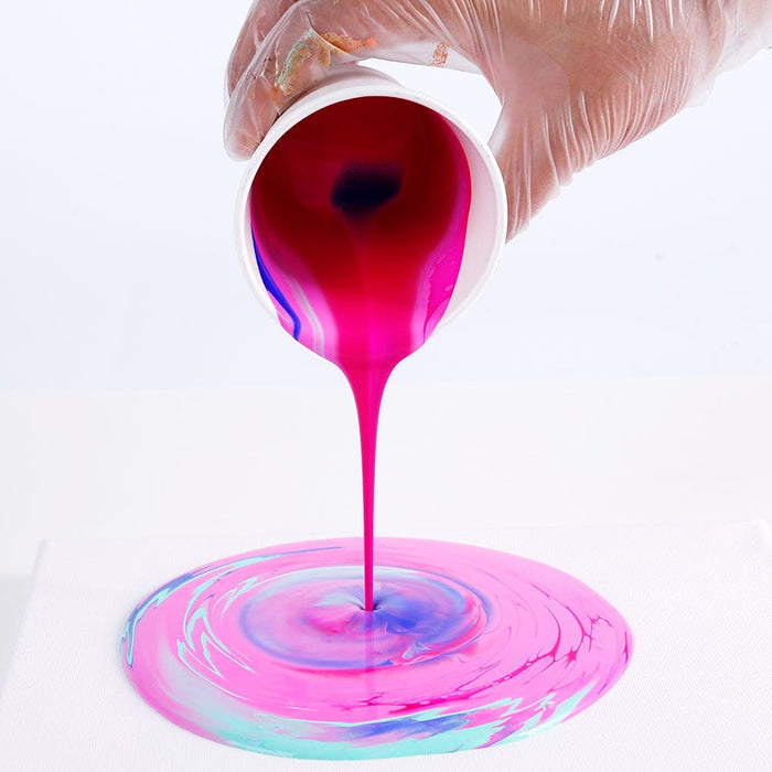 Pouring Acrylic Paint Set Premium 4pc x 60ml (2 US fl.oz) -  Aurora