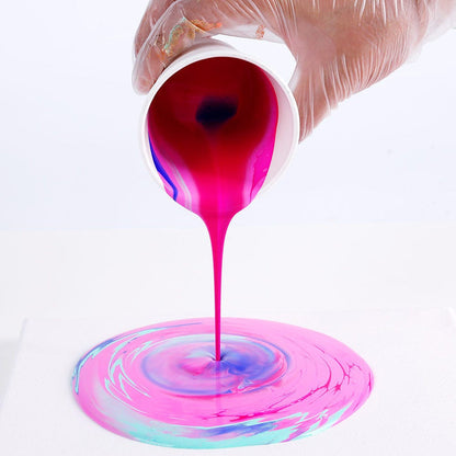 Pouring Acrylic Paint Set Premium 4pc x 60ml (2 US fl.oz) -  Aurora