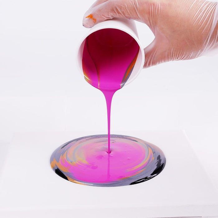 Pouring Acrylic Paint Set Premium 4pc x 60ml (2 US fl.oz) - Cosmic