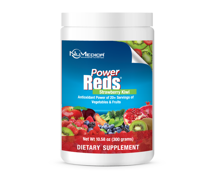 Power Reds  Strawberry Kiwi by NuMedica