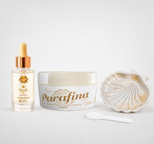 PRÉ- VENDA Combo Bronze dos Sonhos - Booster + Manteiga Prolongadora de Bronze + Kit Aplicação Perfeita