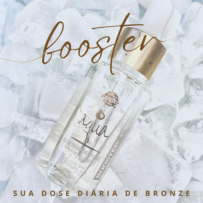 PRÉ VENDA Kit Booster Intensive – Booster Autobronzeador  + Aqua Aceleradora