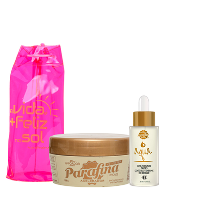 PRÉ VENDA KIT BRONZE TURBO- Veloster + Booster + Necessaire
