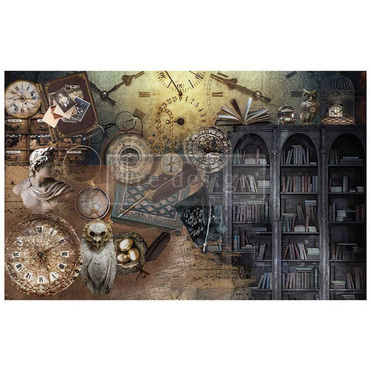 Prima Marketing - Prima Re-Design A1 Decoupage Fiber - Archival Notes. Introducing 'Archival Notes' A1 Decoupage Paper, the perfect addition to any vintage-inspired DIY home decor or craft project. Available at Embellish Away located in Bowmanville Ontario Canada.