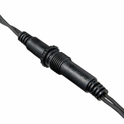 Pro Connect 10m 100 Warm White Connectable String Lights Black Cable