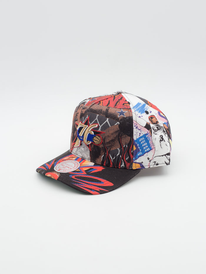 Pro Pinch My Tee HWC "Allen Iverson" Philadelphia 76ers Snapback
