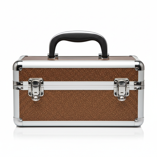 Professional Makeup Vanity Case – White Background
