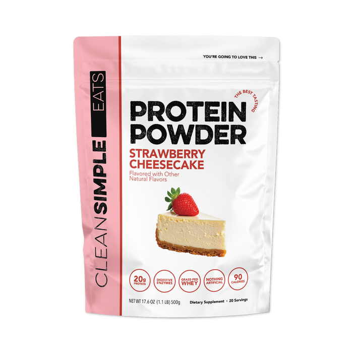Protein Powder: Strawberry Cheesecake (20 Serving Bag)