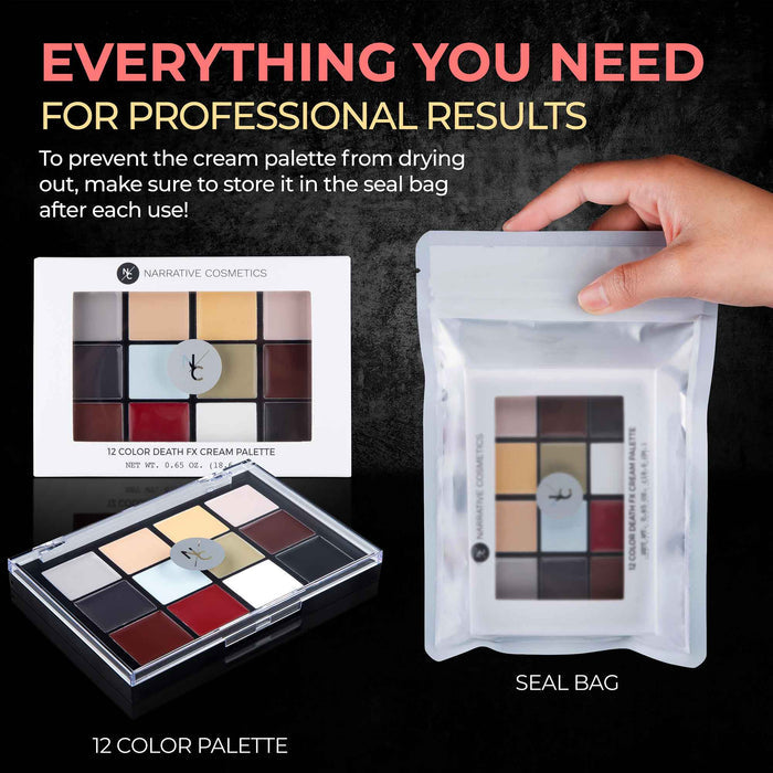 Quick Drying Death FX Cream Makeup Palette