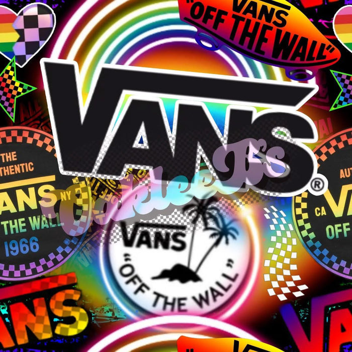 Rainbow Vans Made to Order Single Items