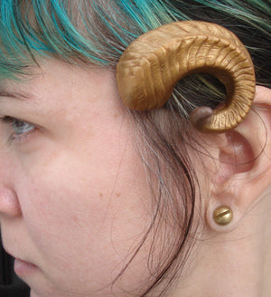RAM HORN BARRETTES