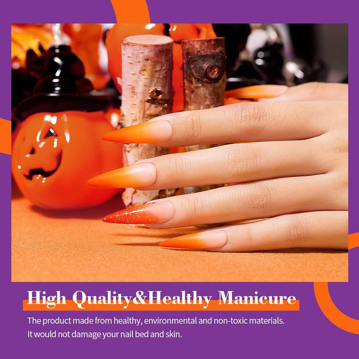 🎃Flash Sale🔥RARJSM ® Halloween Girl - 6 Shades Gel Nail Polish Set｜7.5ml 6pcs