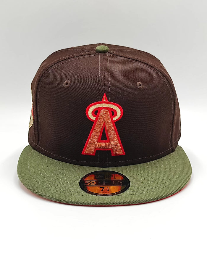 New Era California Angels all star game 1989 heavy copper two Tone edition 59fifty fitted hat