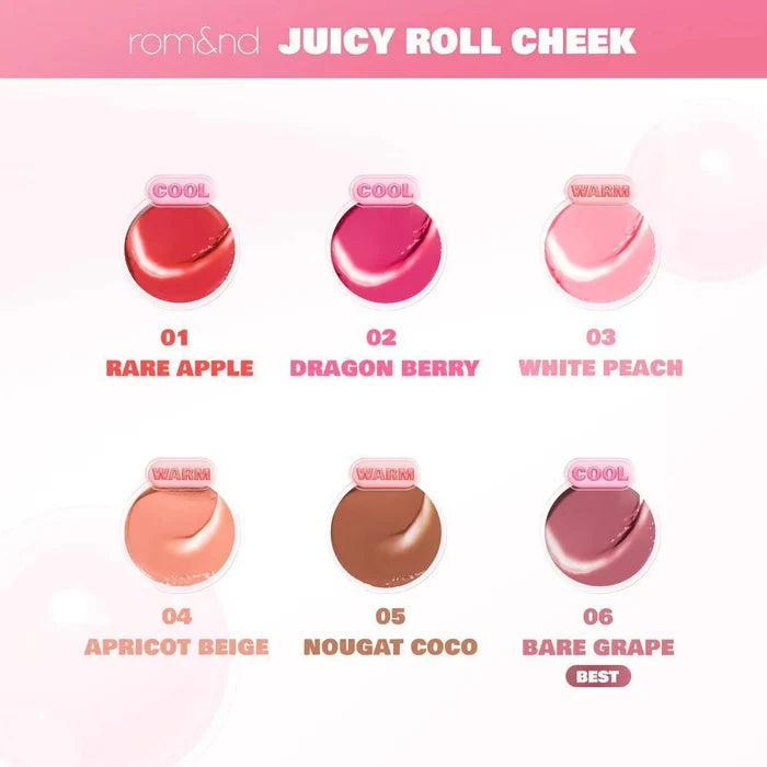 Rom&nd Juicy Roll Cheek 8.4 g