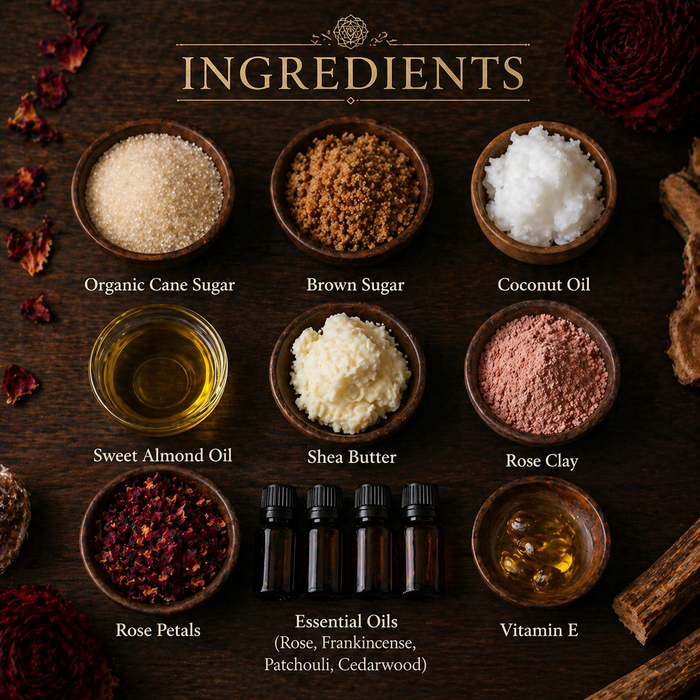 🌹 Root Ritual Scrub