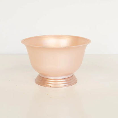 Rose Gold Flower Bowl Close Up - Image