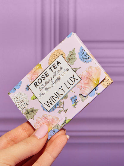 Rose Tea Blotting Sheets