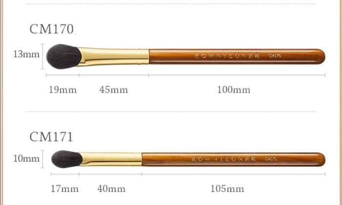 ROWNYEON Red Desert CM170/171 Eyeshadow Makeup Brush T5242