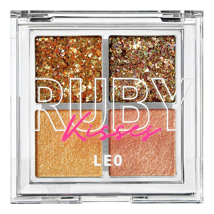 Ruby Kisses Glitter Gem Palette 4 Colors - ikatehouse