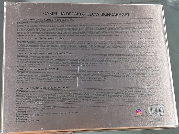 RUBYSKIN Camellia repair and glow set