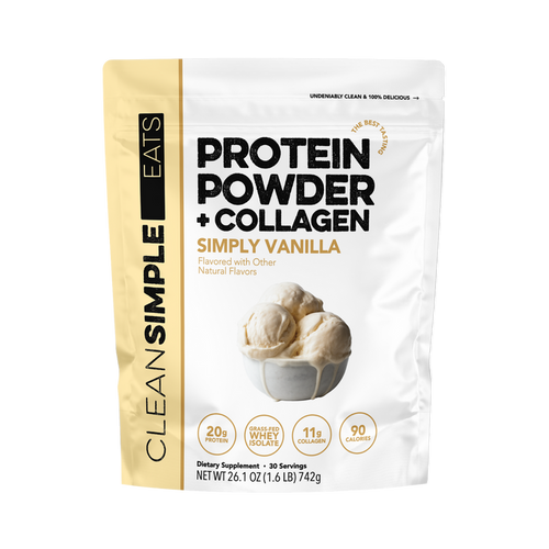 Sam's Club Exclusive Protein Powder + Collagen: Simply Vanilla (30 Serving Bag)