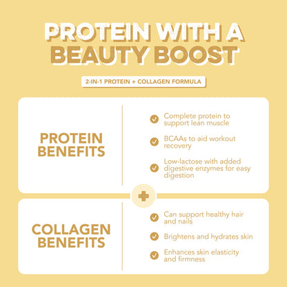 Sam's Club Exclusive Protein Powder + Collagen: Simply Vanilla (30 Serving Bag)