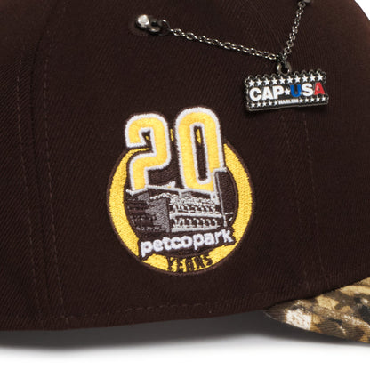 San Diego Padres Dark Brown and Real Tree 20Th Anniversary