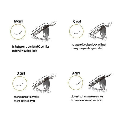 Sassi Mink Eyelash Extensions B-curl 0.15mm - ikatehouse