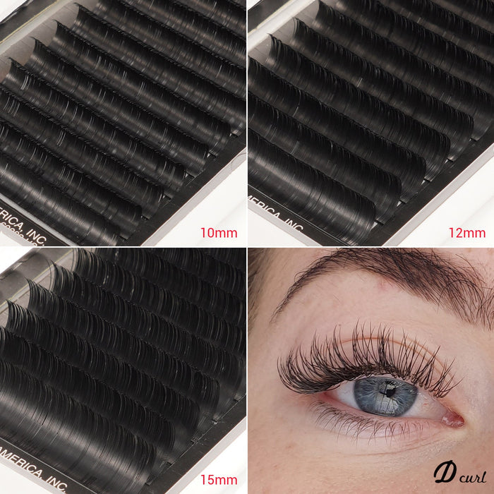 Sassi Mink Eyelash Extensions D-curl 0.15mm - ikatehouse