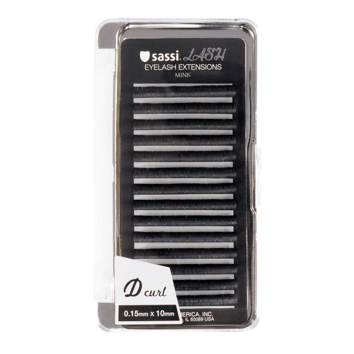 Sassi Mink Eyelash Extensions D-curl 0.15mm - ikatehouse