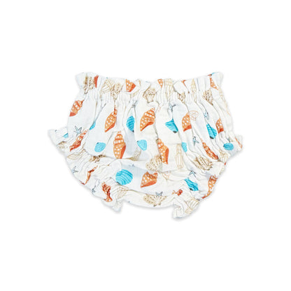 Seashell Baby Bloomer (Organic Muslin)